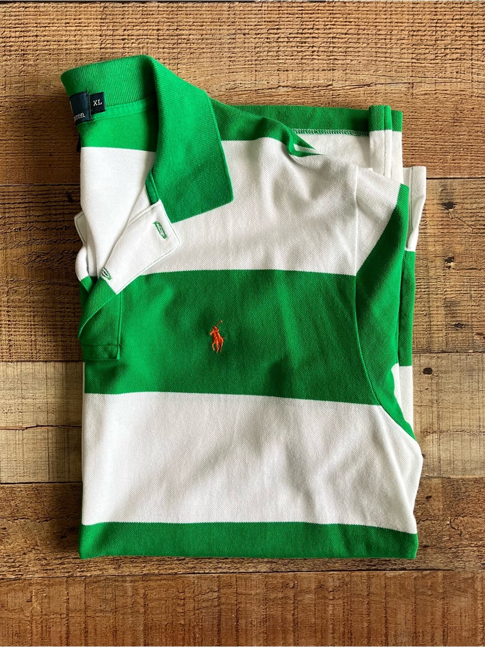 Polo by Ralph Lauren Wide Striped Polo Shirt XL